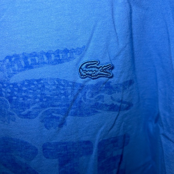 Lacoste cropped boxy "Club Lacoste" T-shirt - Picture 4 of 7